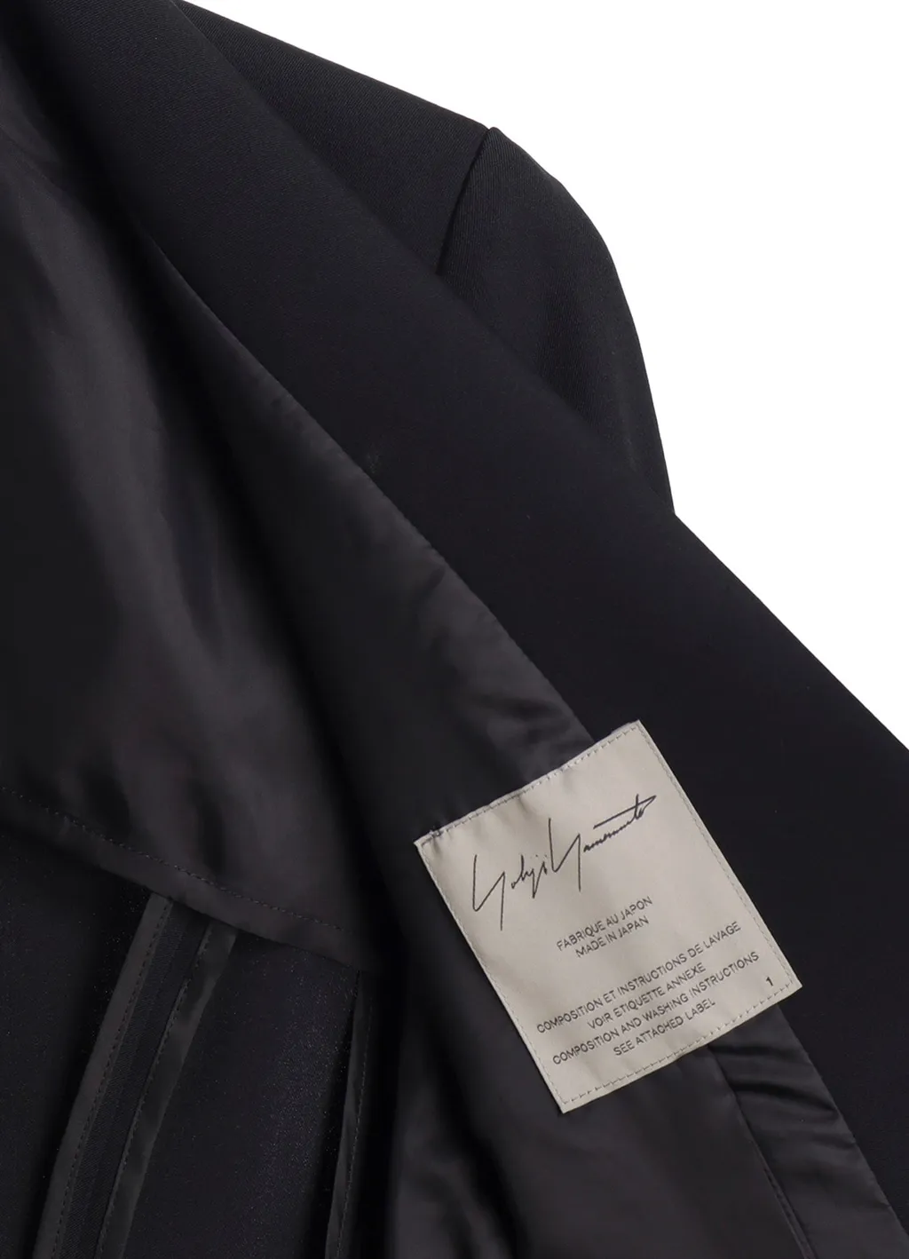 Wool Unbalanced Jacket