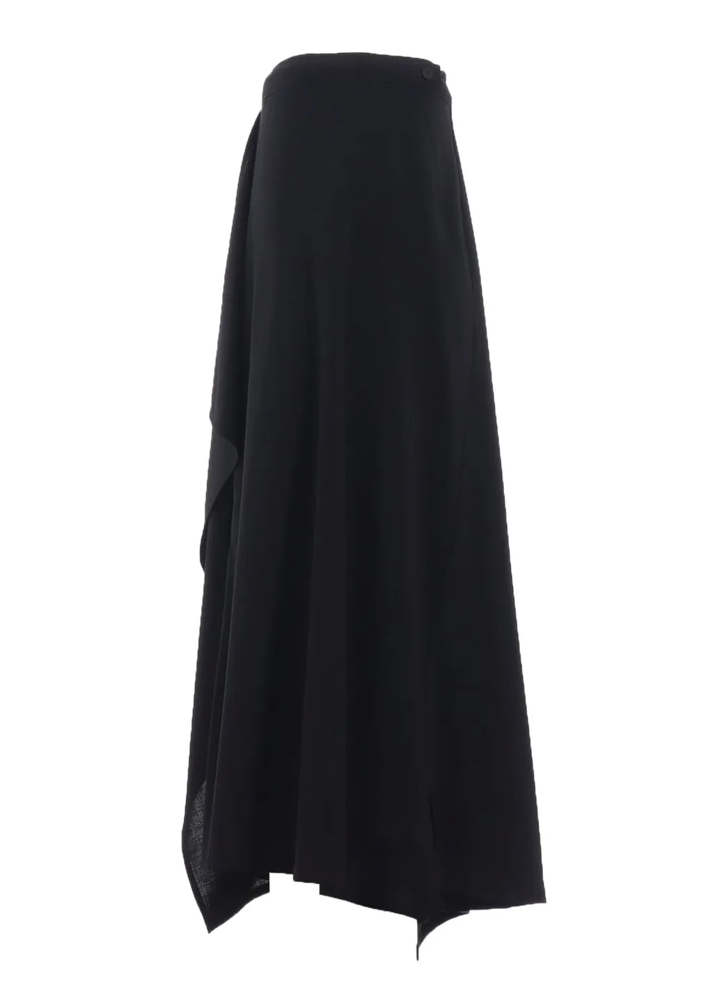 Wool Gauze Wrap Skirt