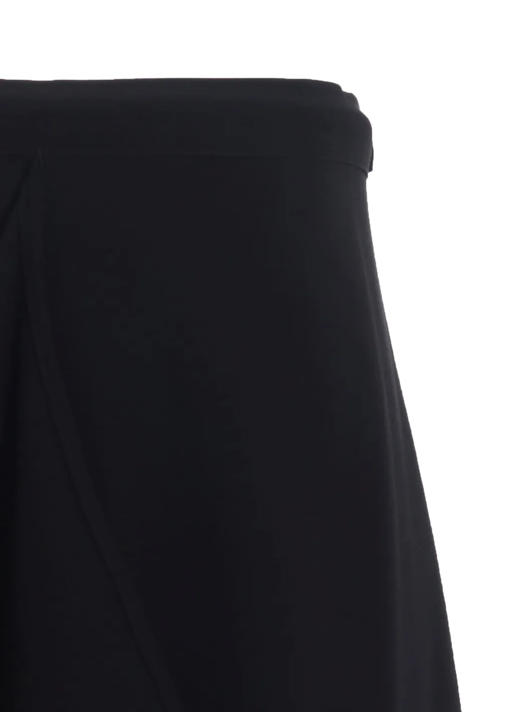 Wool Gauze Wrap Skirt
