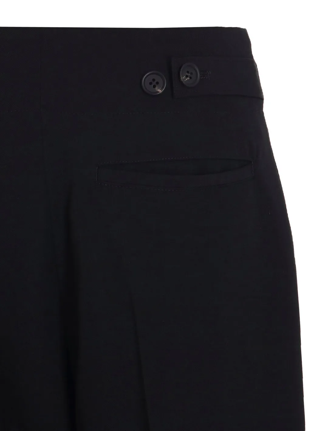 Wool Wide Pants