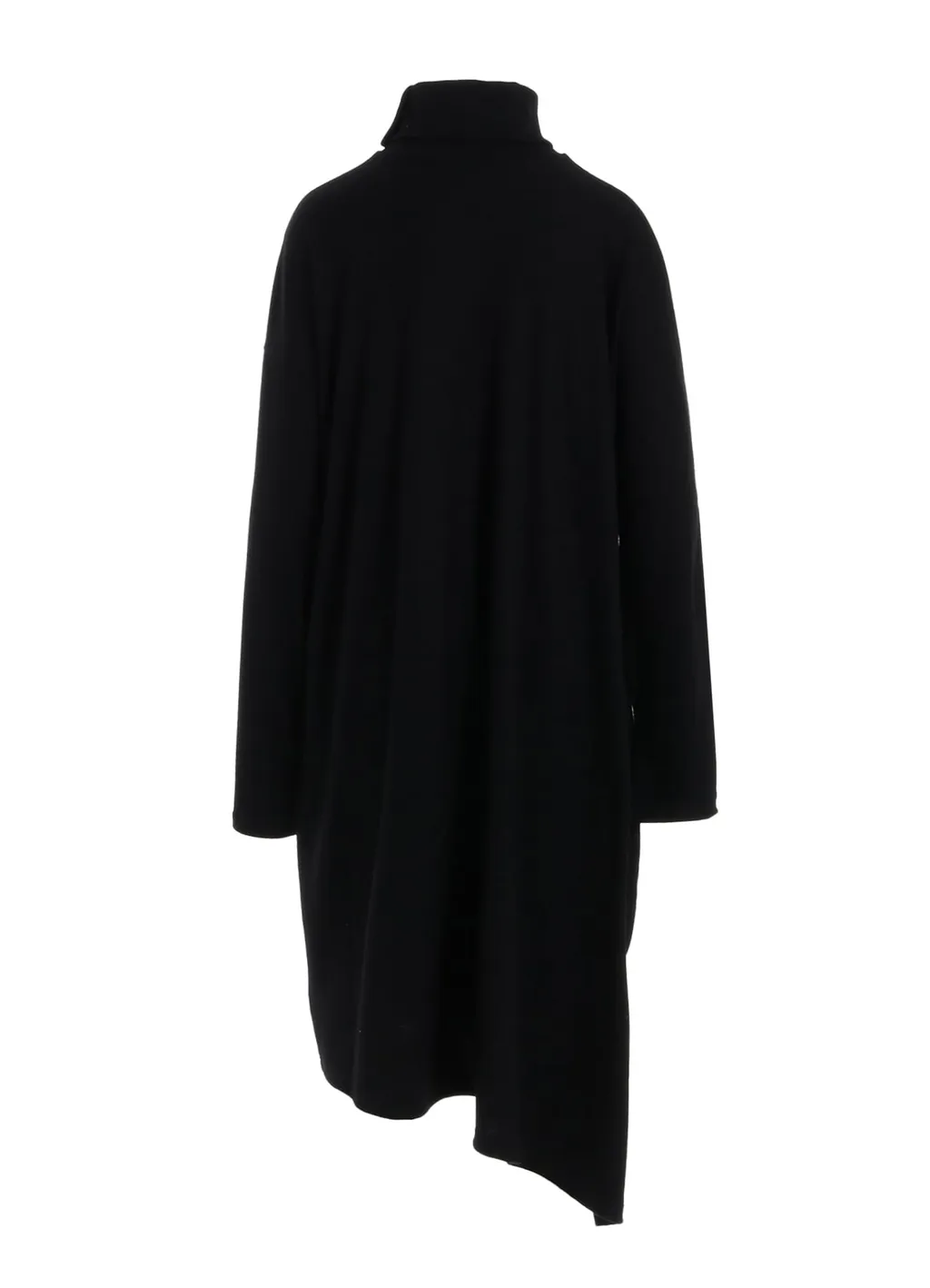 Luminary Wool Flared High Neck Dress