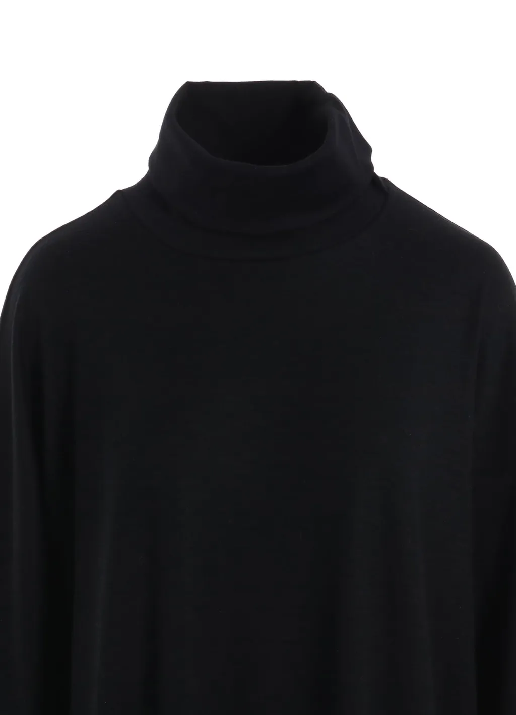 Luminary Wool Flared High Neck Dress