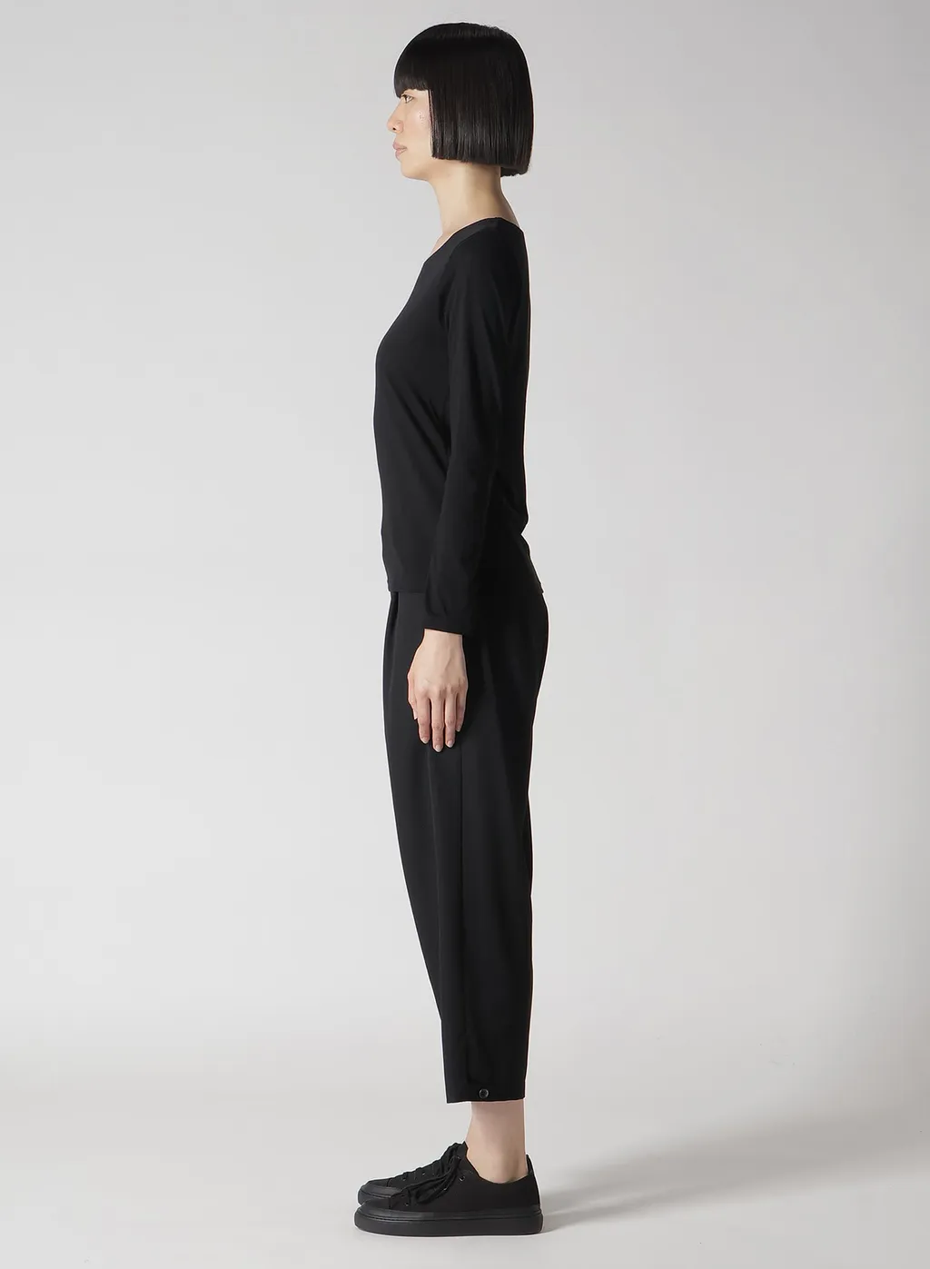 Casharn Round Neck Long Slv T