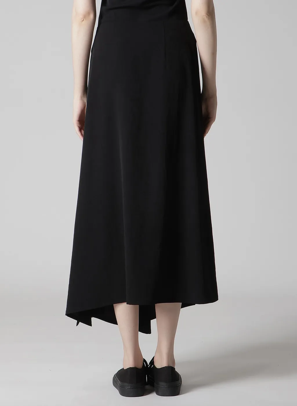 Ta/Pe Crepe De Chine L Draped Skirt