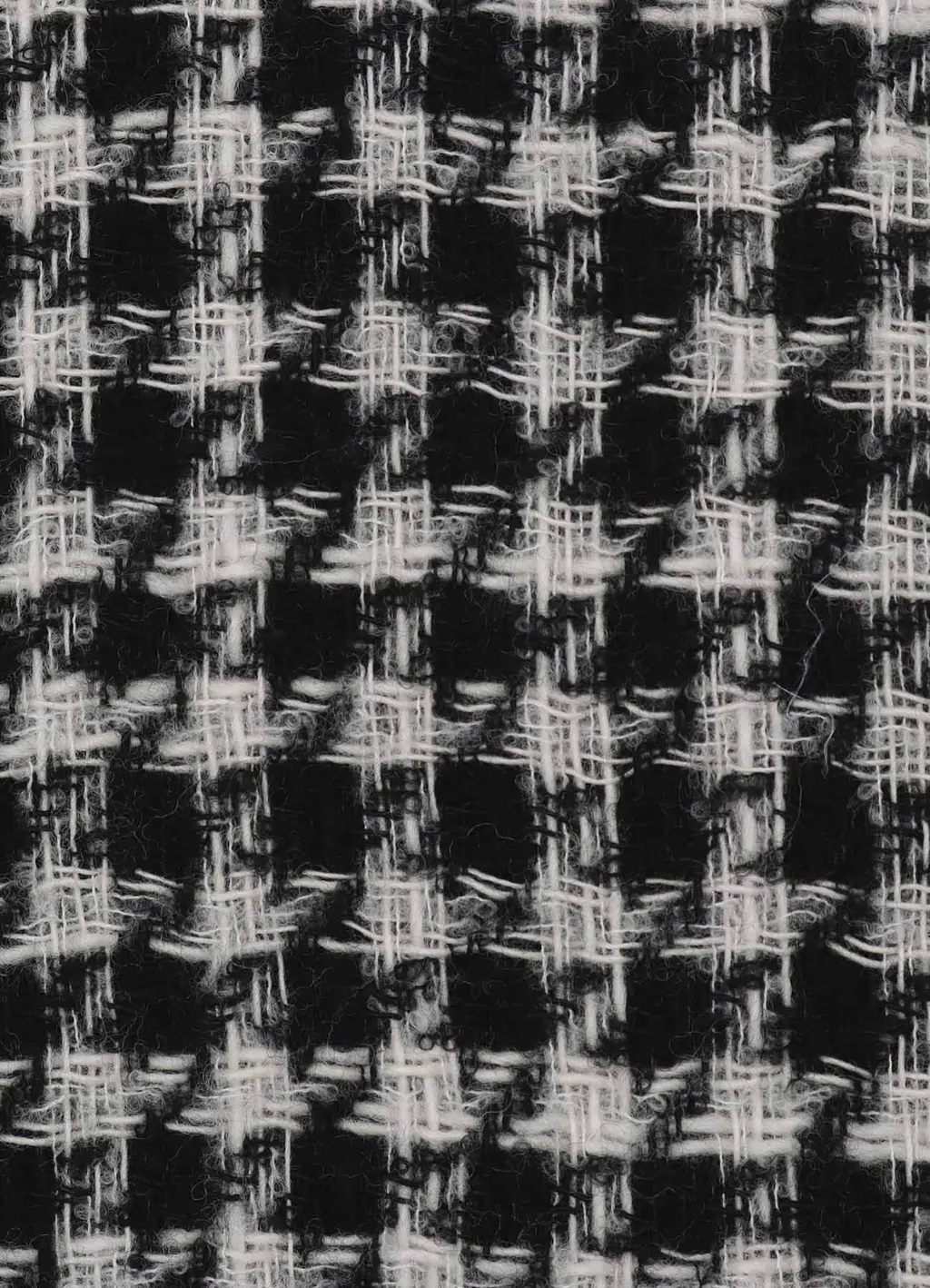 Houndstooth Pattern Riversible Stole