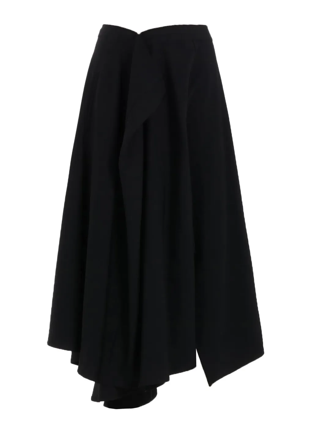 Gabardine R Gathered Skirt