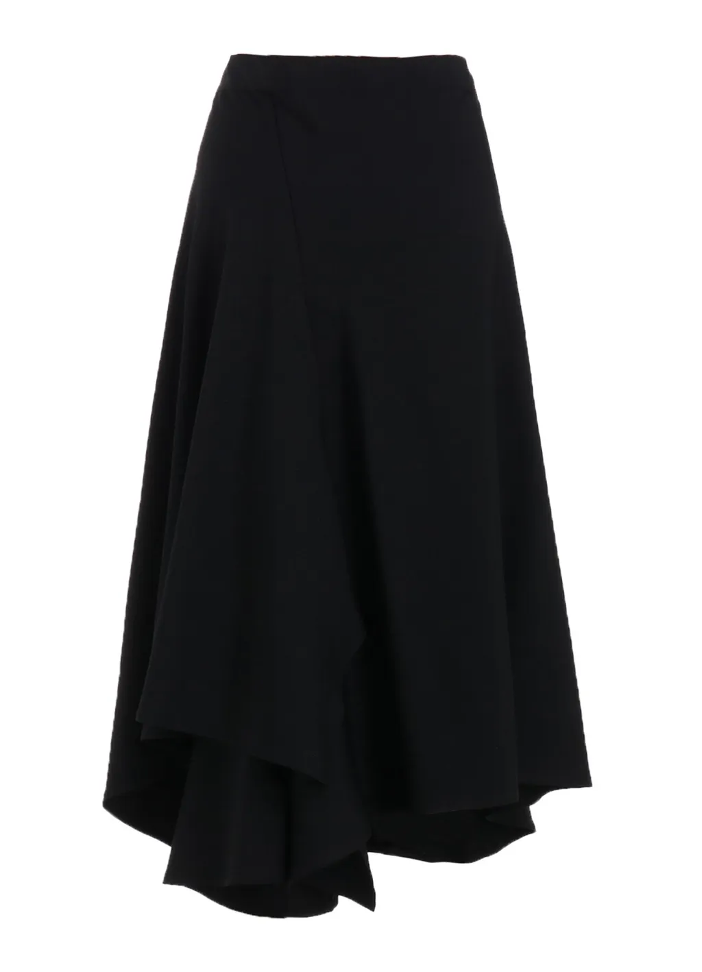 Gabardine R Gathered Skirt