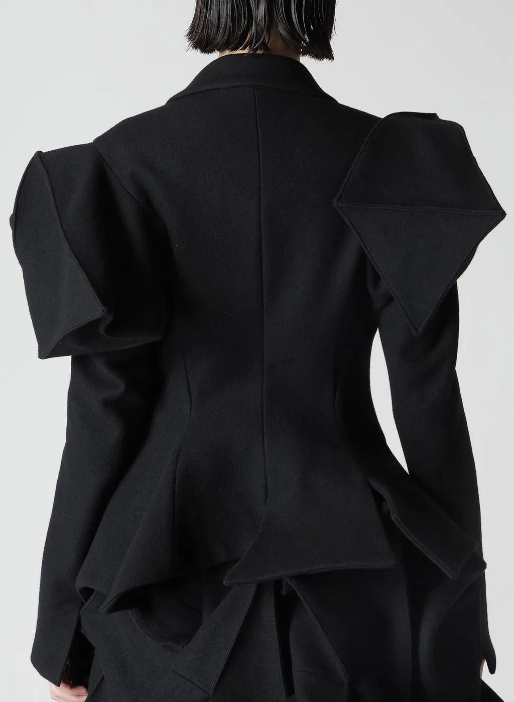 Sun Drying Super100 Melton Slv Gusset Rounded Jacket