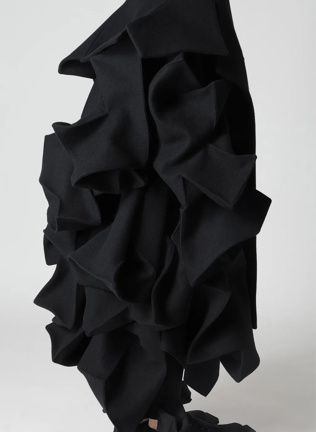 Sun Drying Super100 Melton Slv Gusset Rounded Jacket
