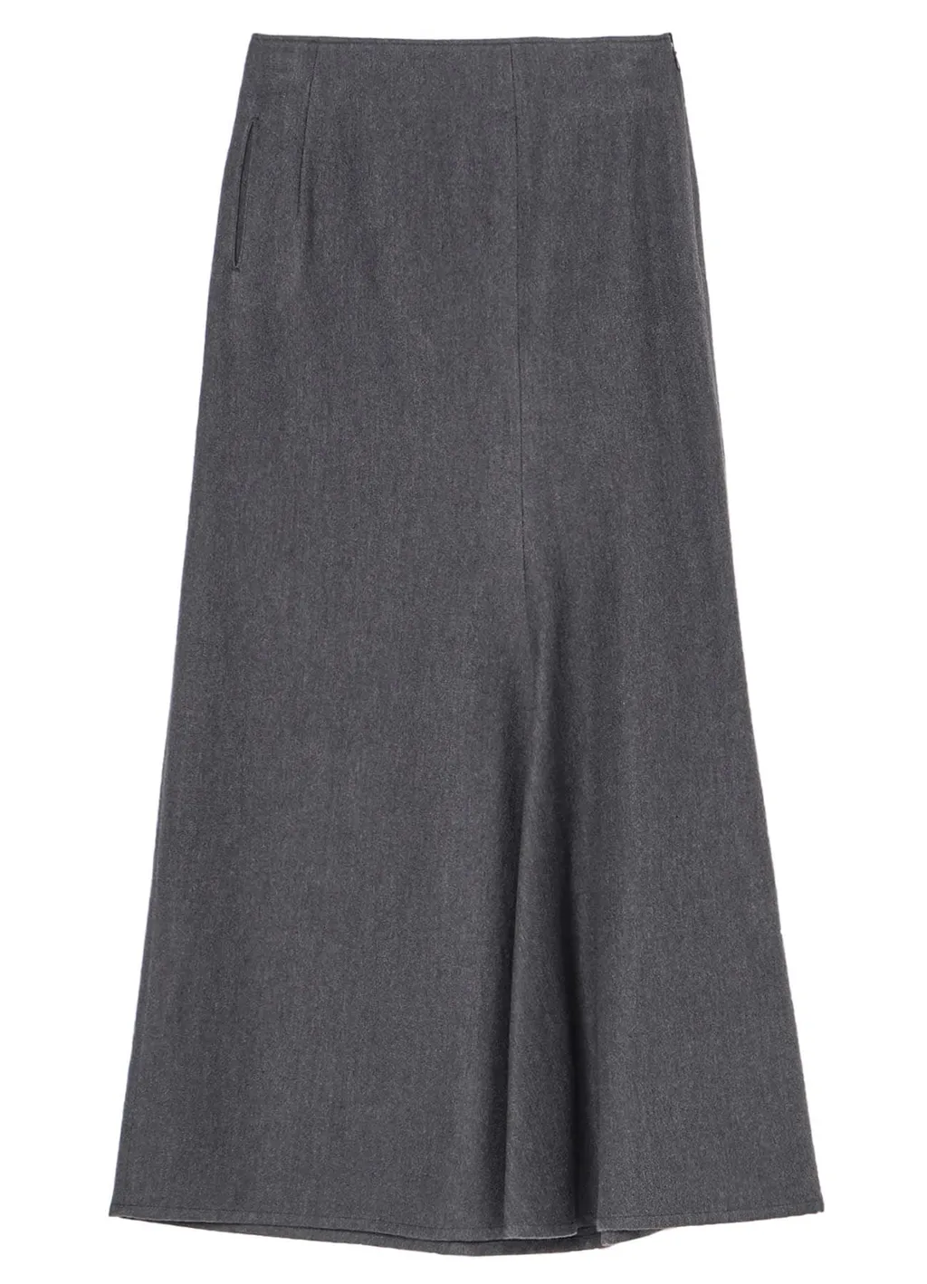 W/C Twill Washer L Slim Flare Skirt