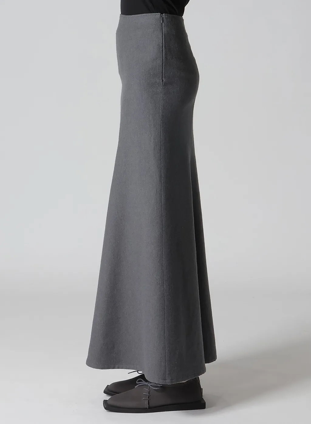W/C Twill Washer L Slim Flare Skirt