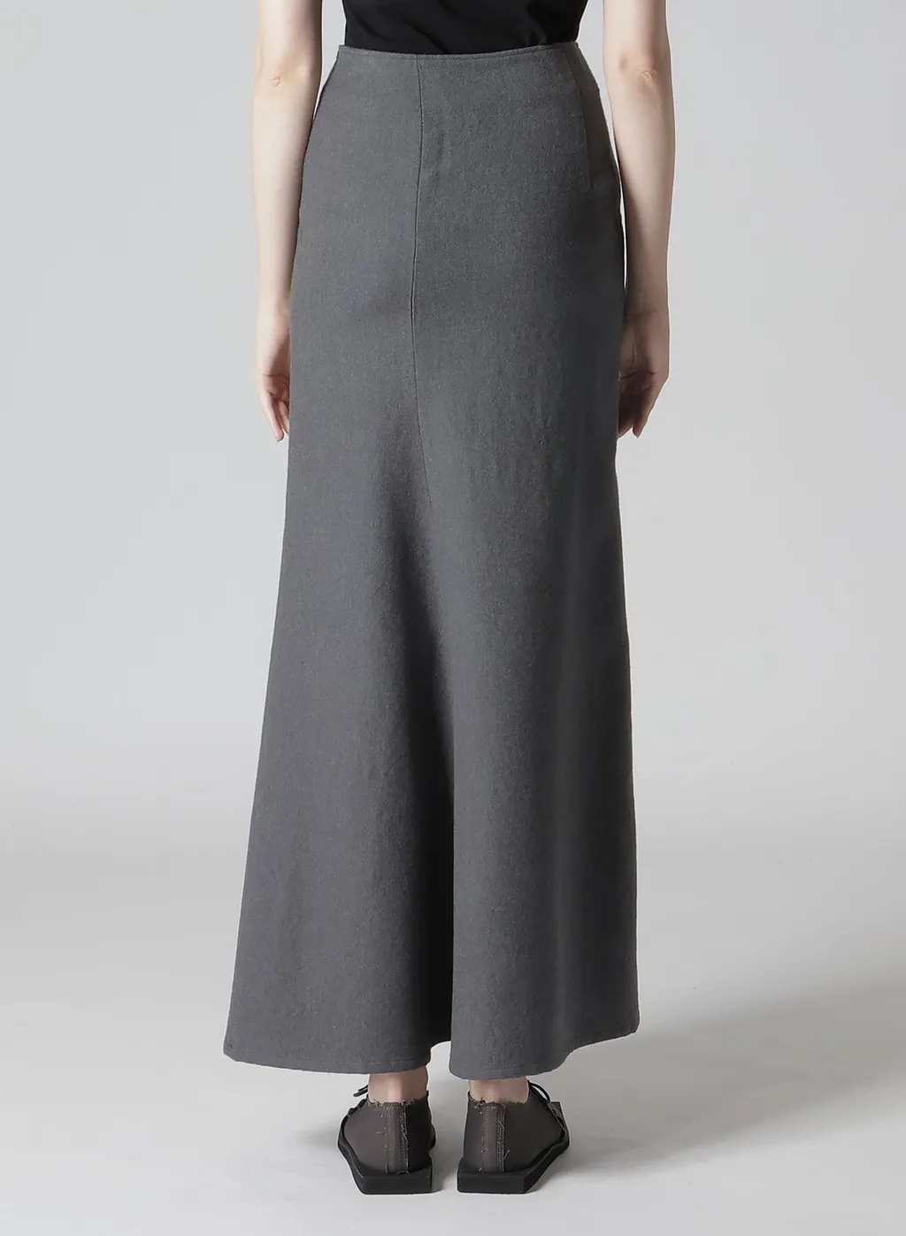W/C Twill Washer L Slim Flare Skirt