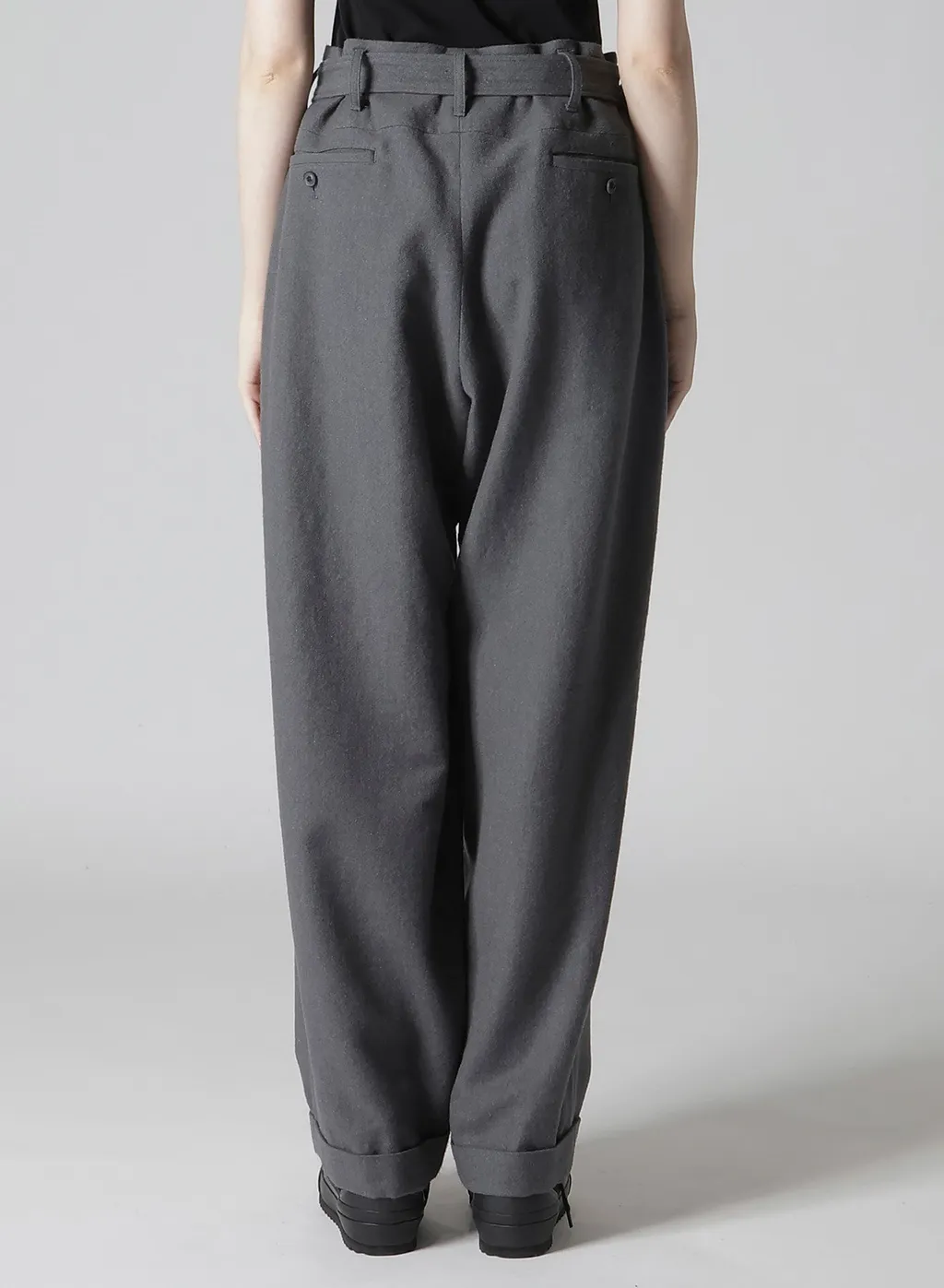 W/C Twill Washer 2Tucks Pants