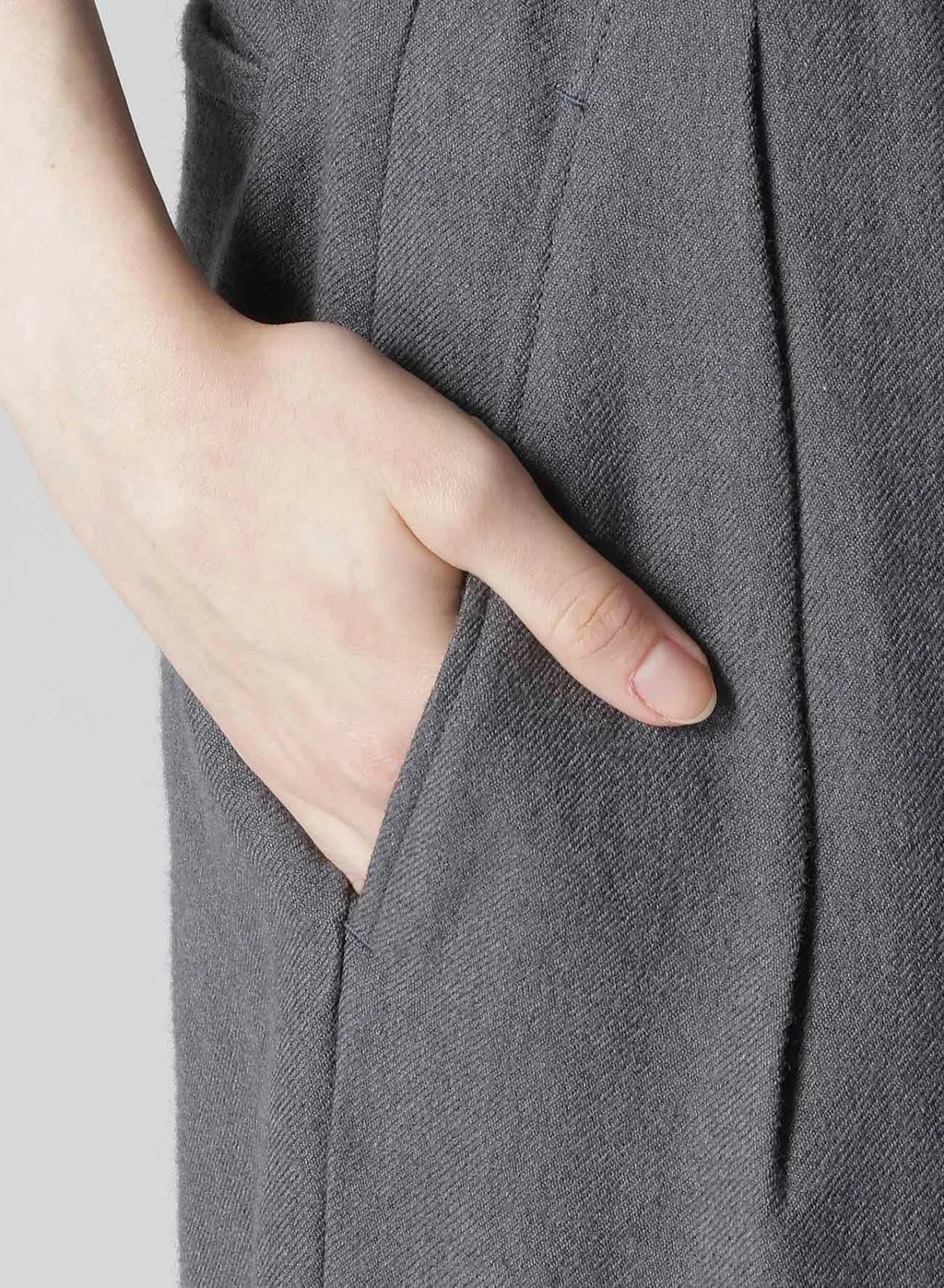 W/C Twill Washer 2Tucks Pants
