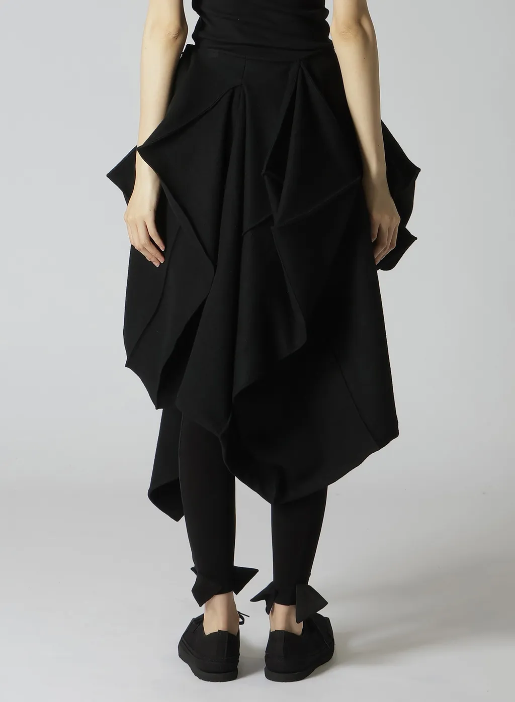 Sun Drying Super100 Melton Asm Box Detail Skirt