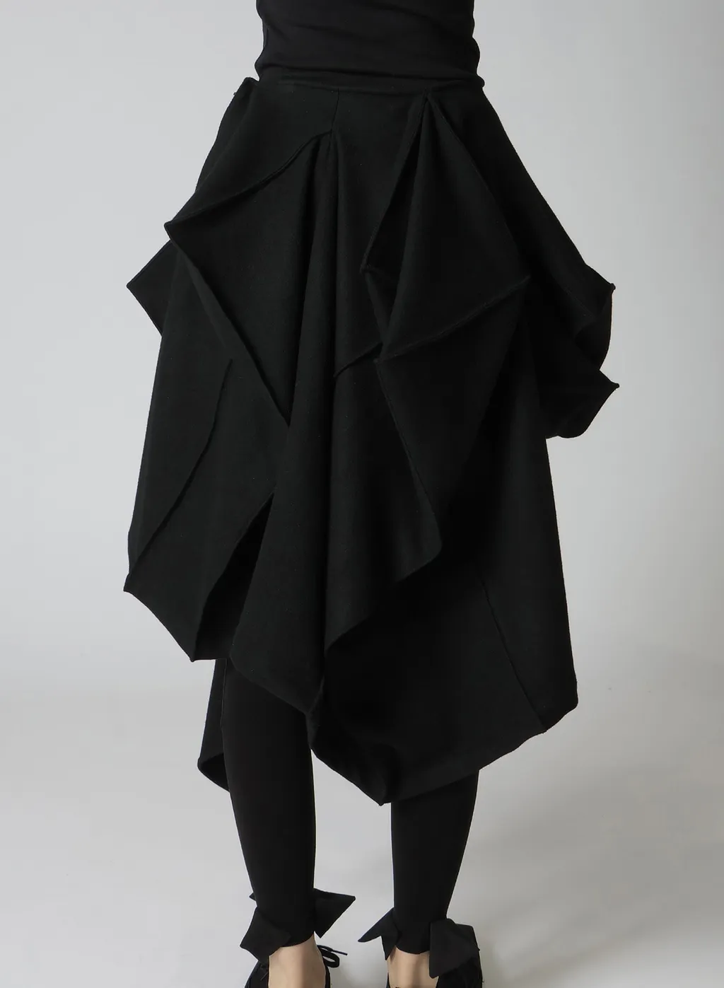 Sun Drying Super100 Melton Asm Box Detail Skirt