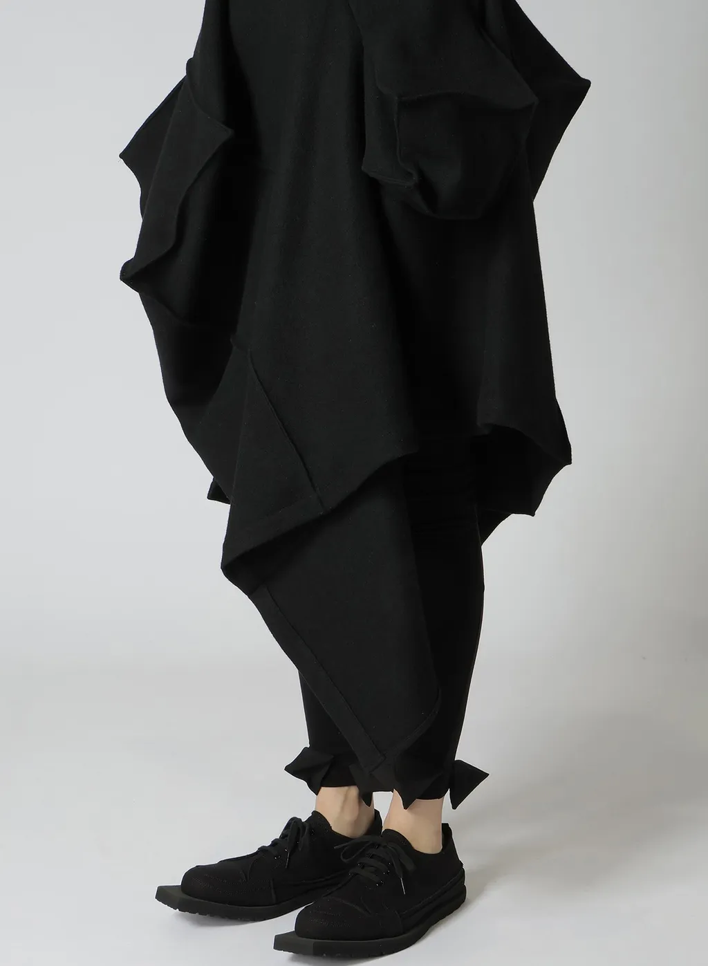 Sun Drying Super100 Melton Asm Box Detail Skirt