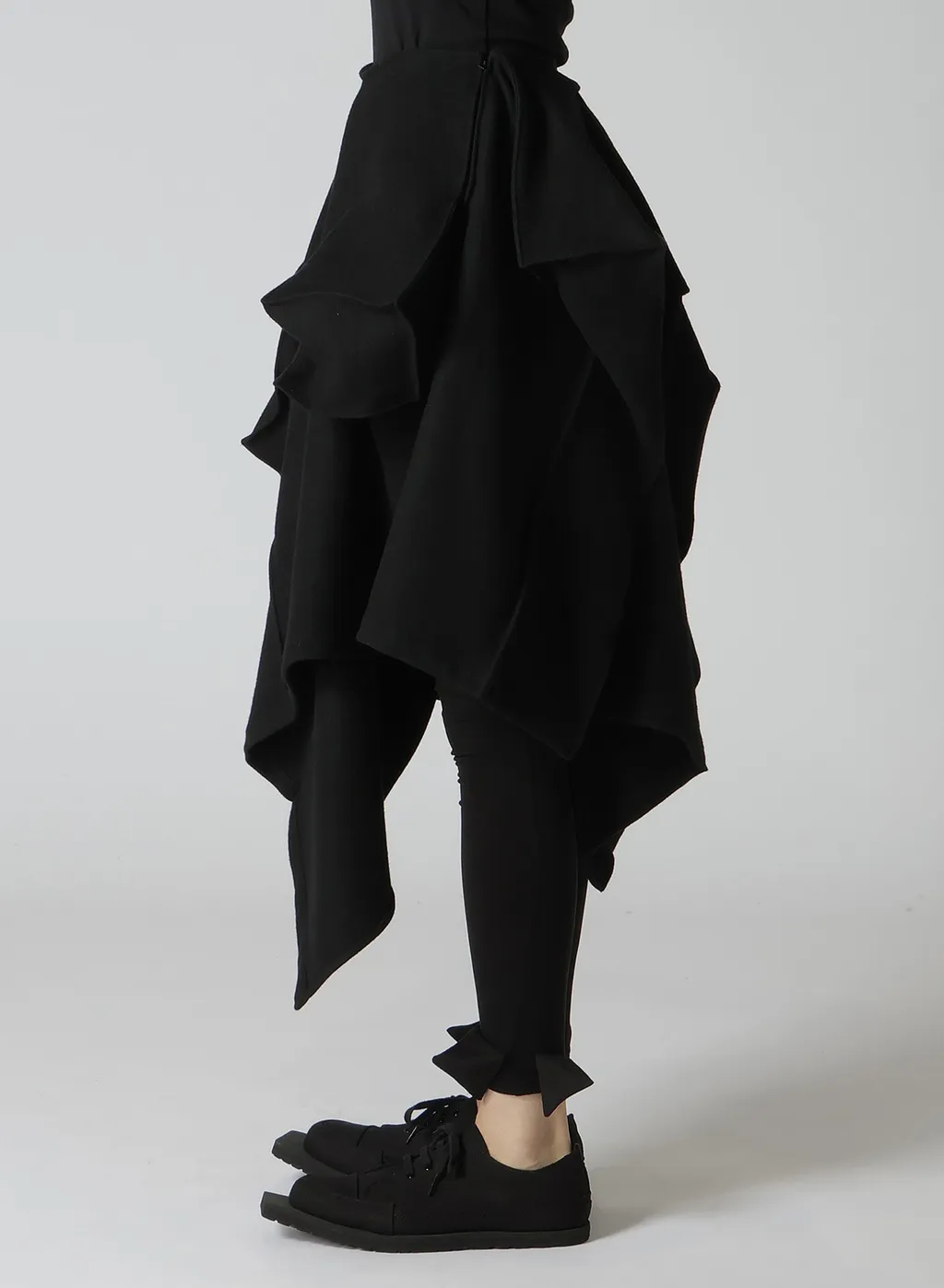 Sun Drying Super100 Melton Asm Box Detail Skirt