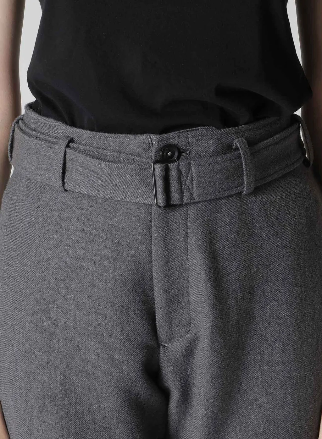 W/C Twill Washer Belted Pants