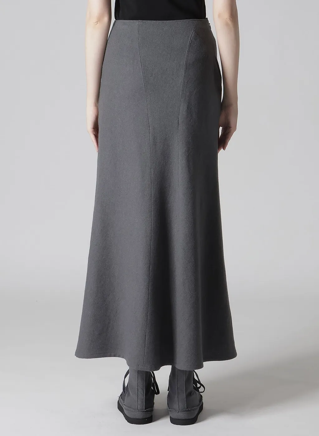 W/C Twill Washer L Pocket Flare Skirt