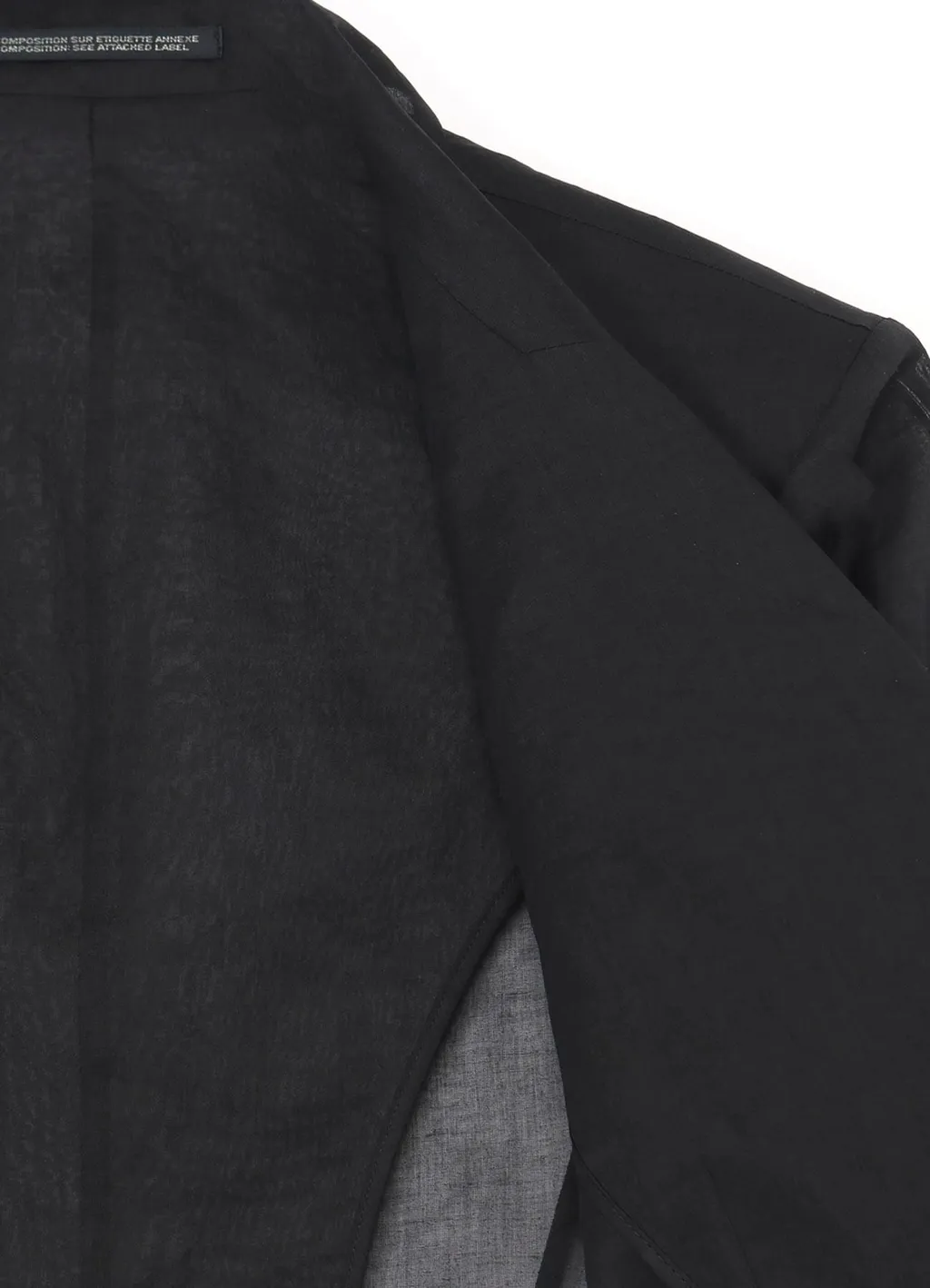 Dot Grey Discharge Print 6B Double Jacket