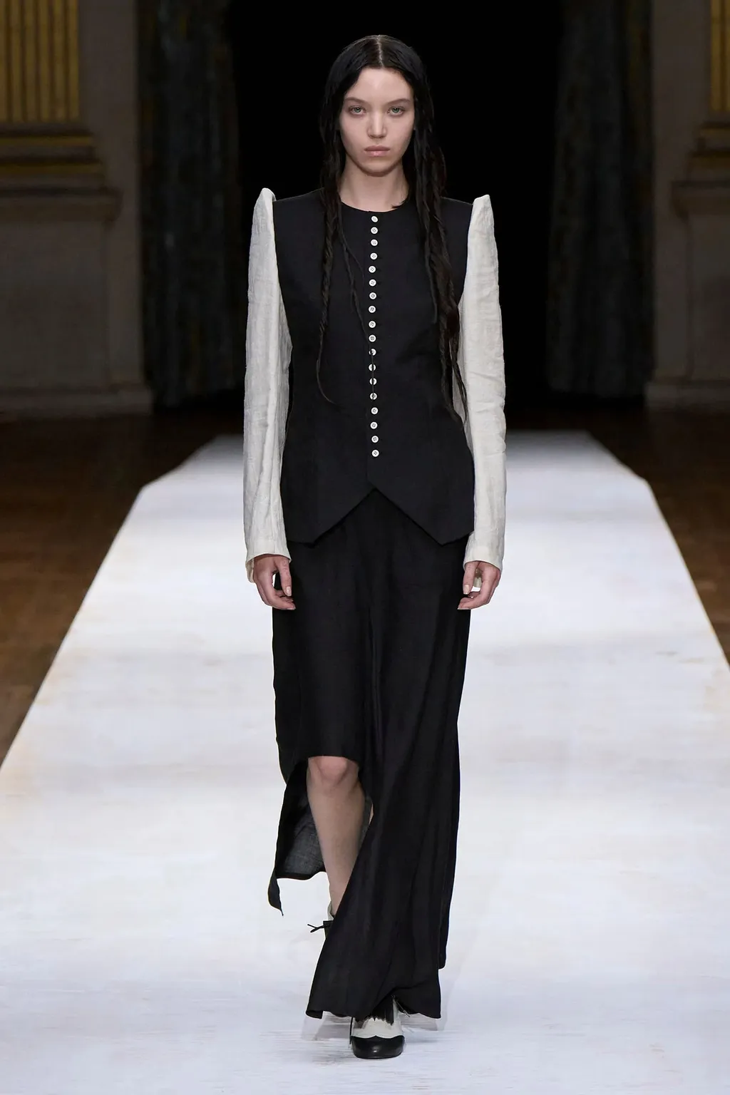 Cellulose/Ra Twill R Round Hem Skirt
