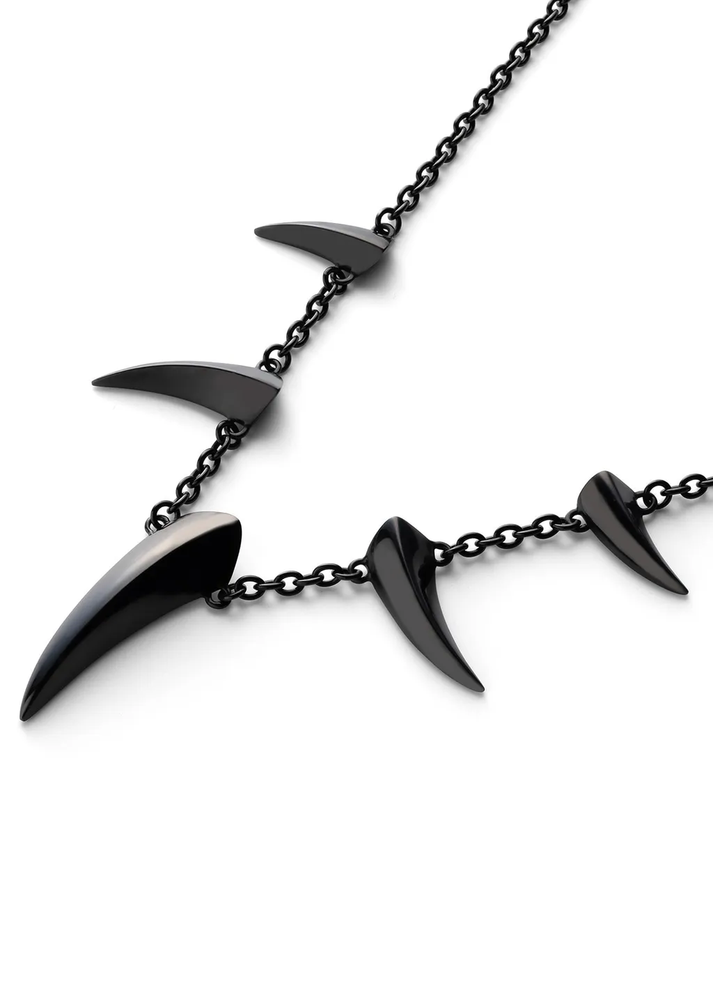 Silver925Bk Claw Neclace Bk