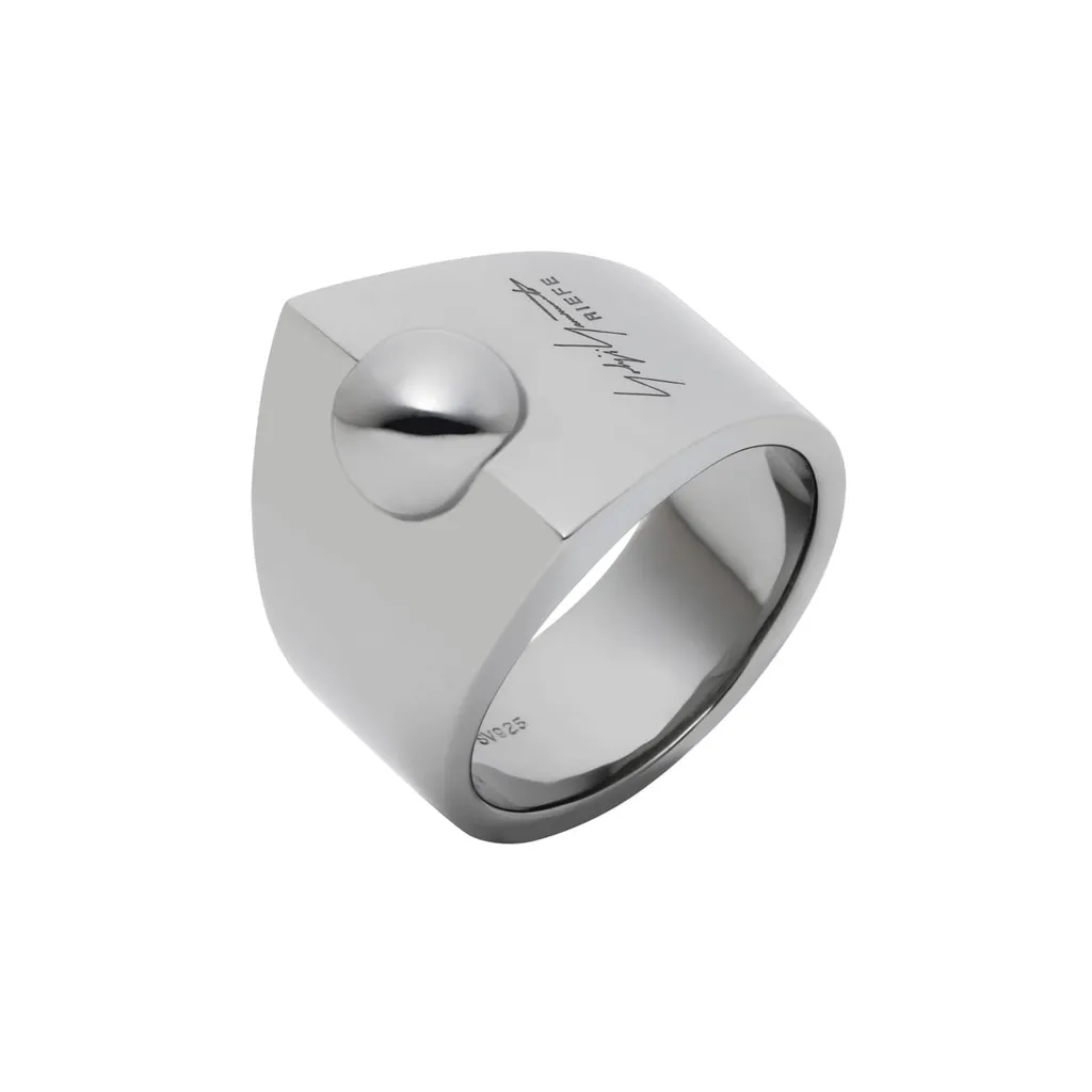 Silver 925 Sv Knuckle Ball Ring Sv
