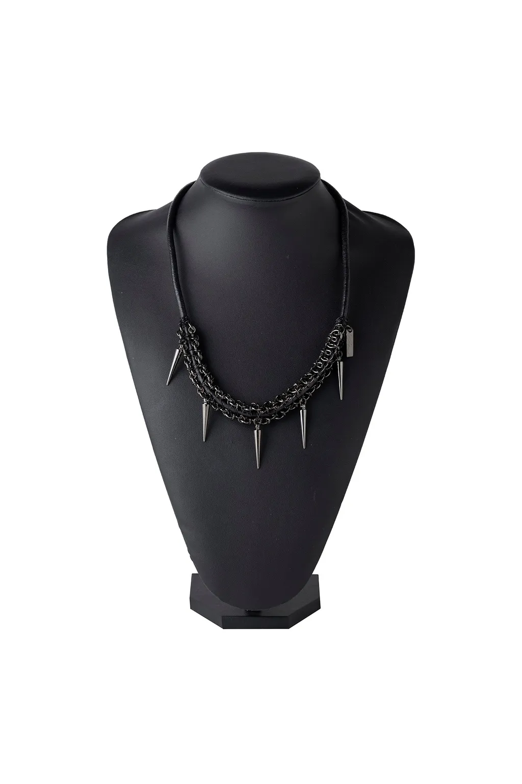 Lea/Br/Bkni Vandal Necklace