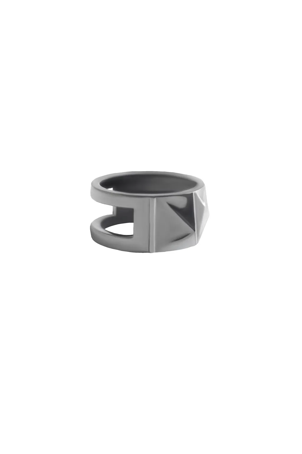 Sv925/Bkrho Bumpy Ring/Silver
