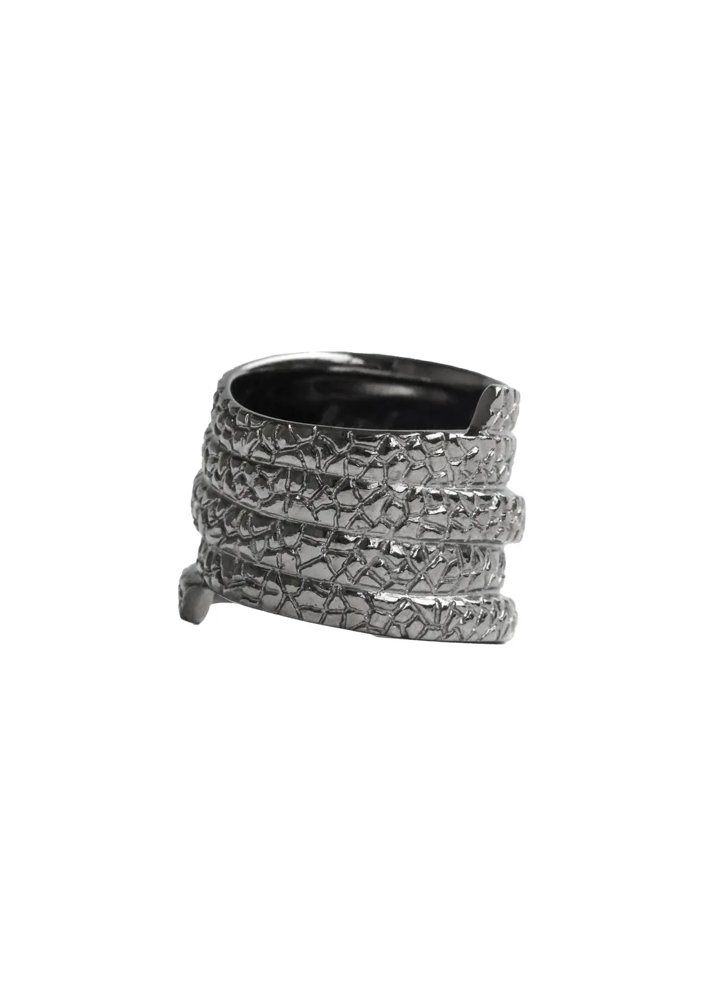 Sv/Bk Rhodi Gator Ring Sv