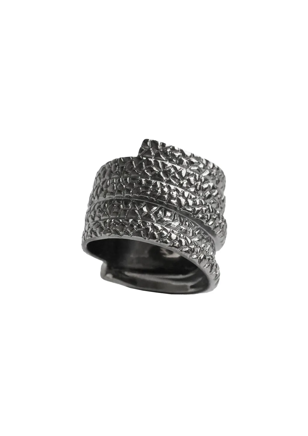 Sv/Bk Rhodi Gator Ring Sv