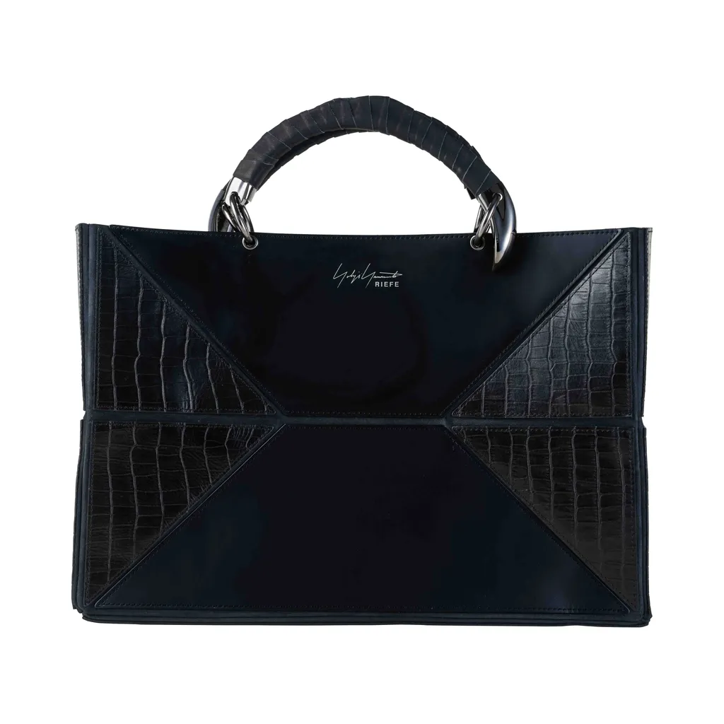 Cow Lea/Tin Apex Bag