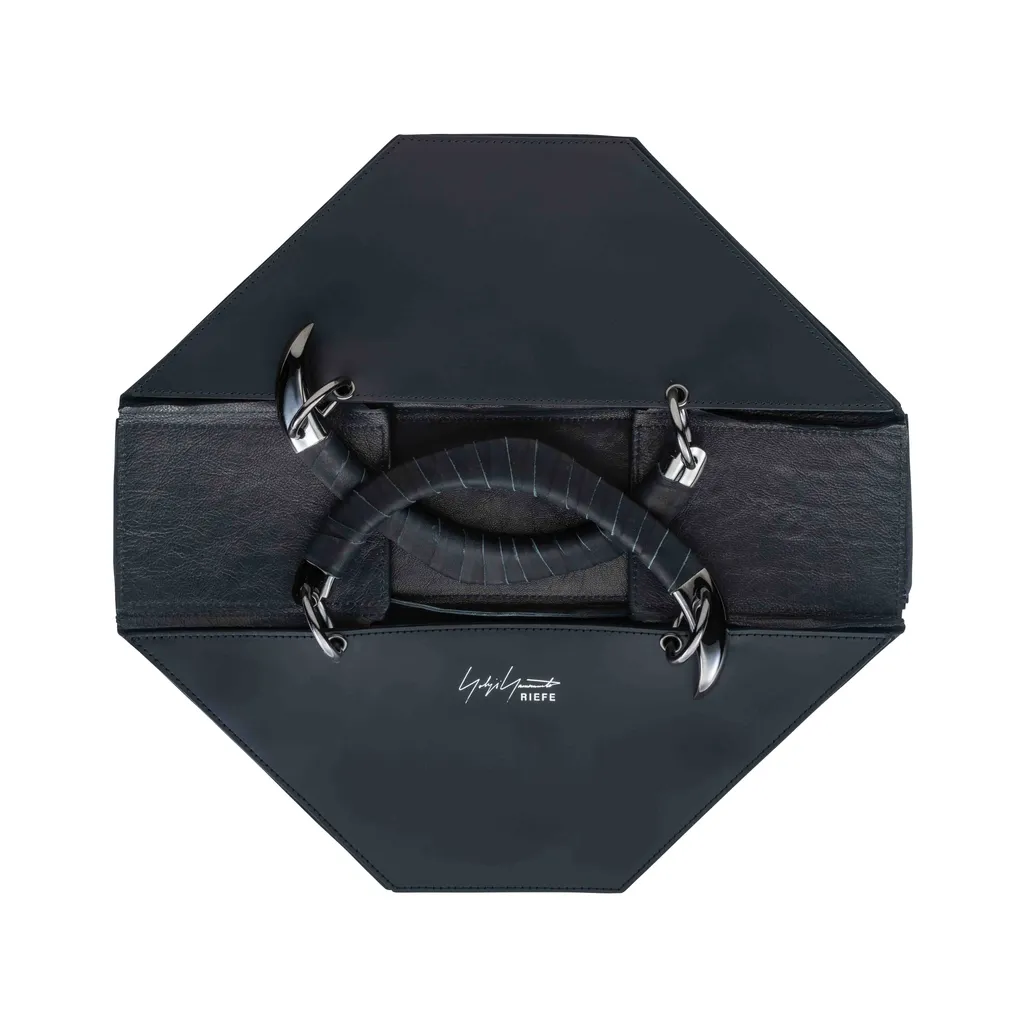 Cow Lea/Tin Apex Bag