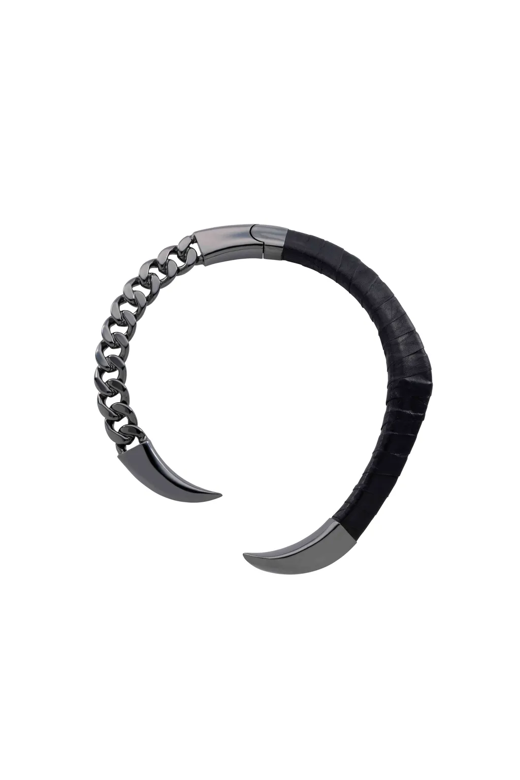 Ta/Cow Bk Rogue Choker Blk