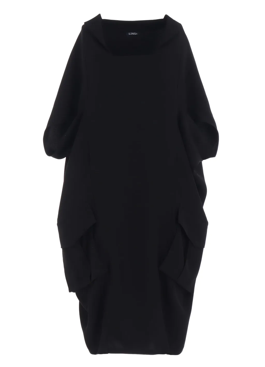 Double Satin Cocoon Dress