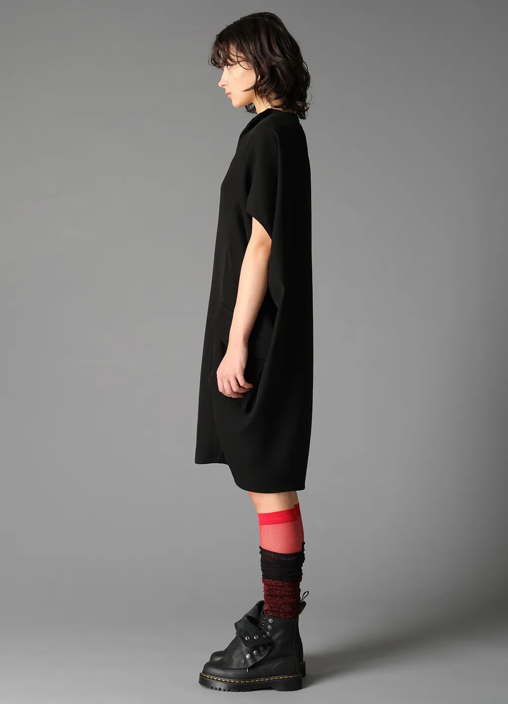 Double Satin Cocoon Dress