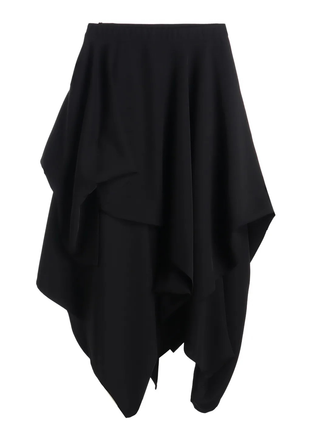 Double Satin Layered Skirt