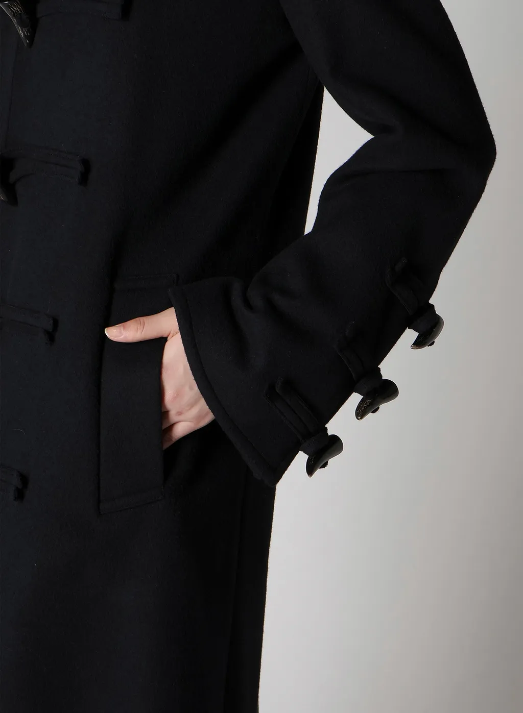 Light Mosser Duffle Long Coat