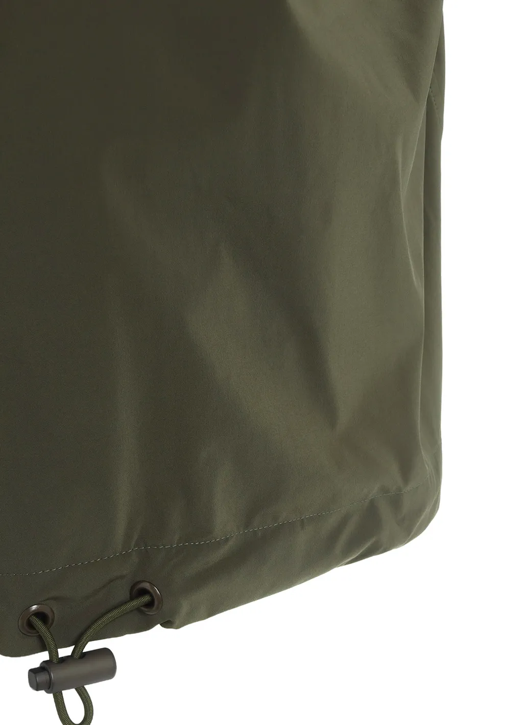 Asymmetry Blouson With Hoodie