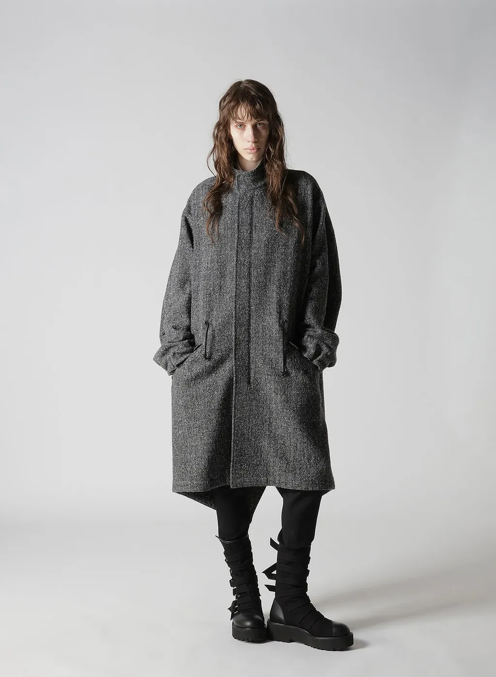 Nep Tweed Mods Coat