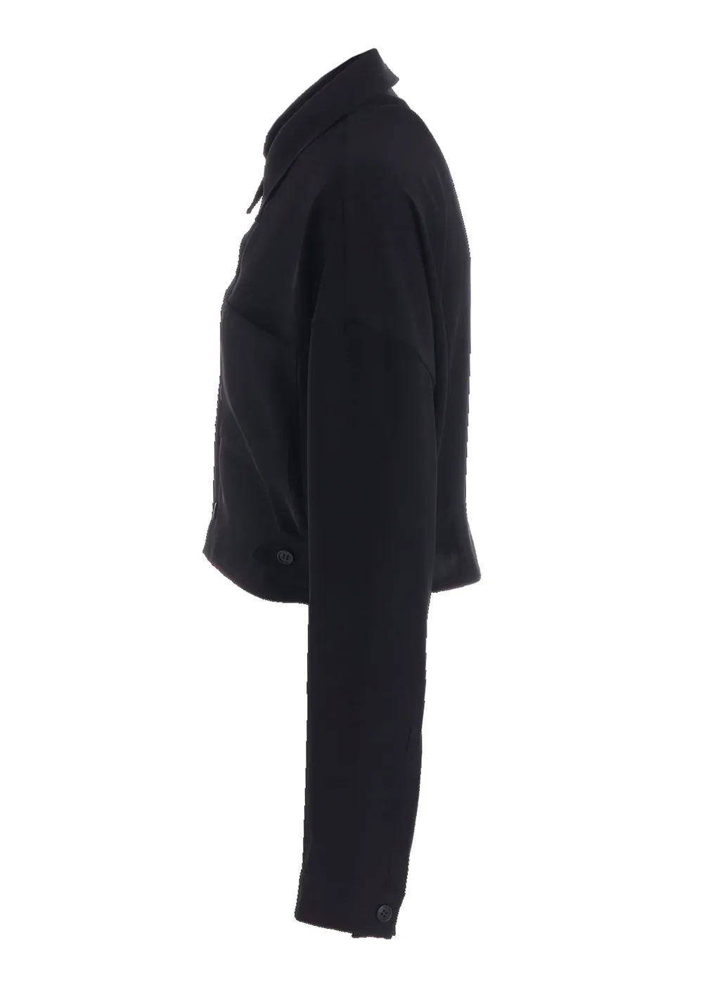 Double Satin Shirt With Waist Tab A