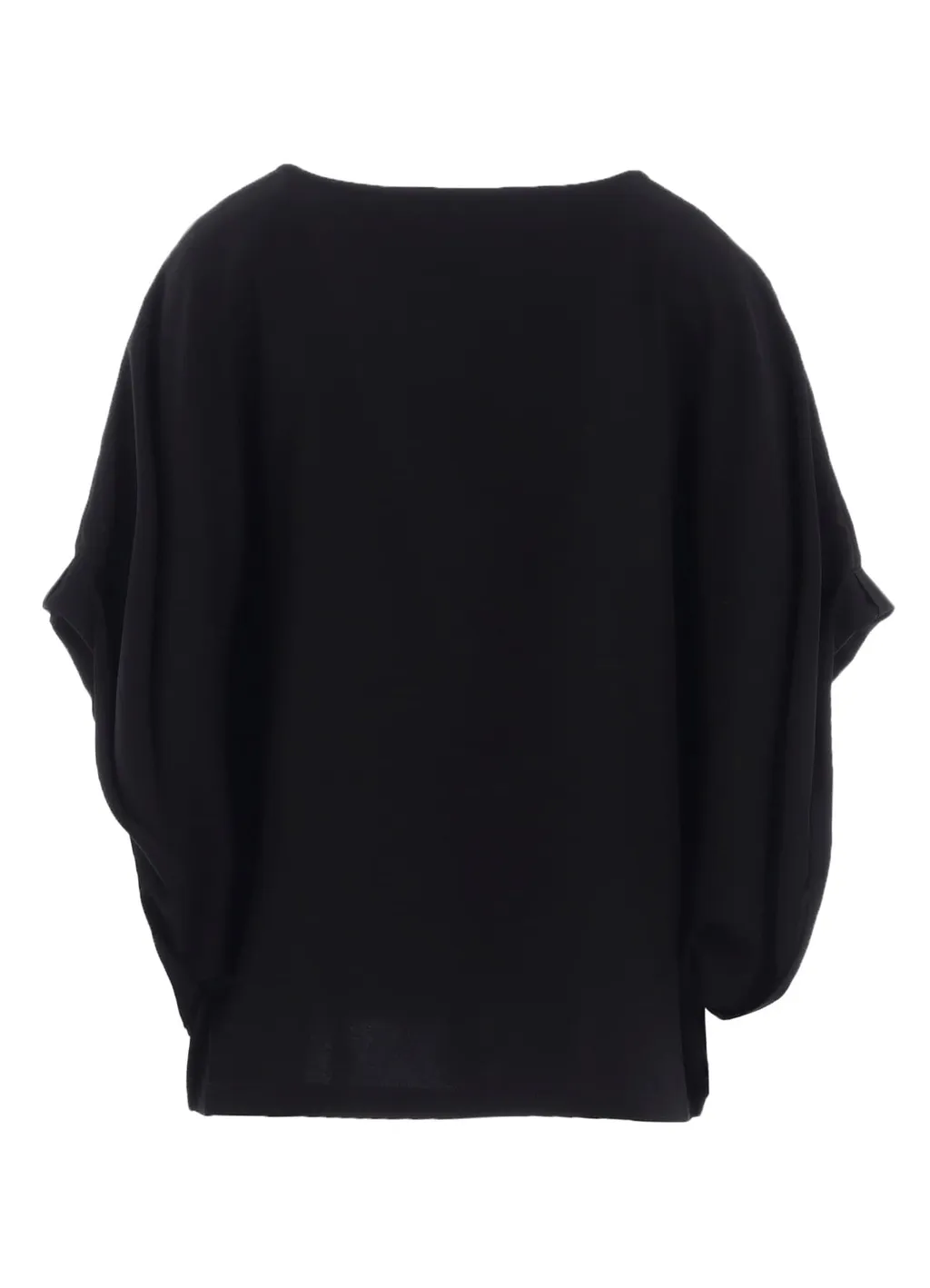 Double Satin Dolman Sleeve Blouse A