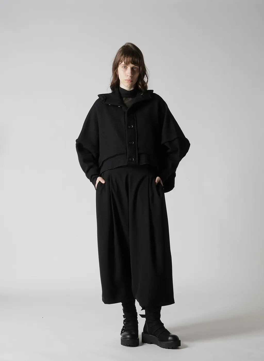 Plain Stitch Square Designed Jacket