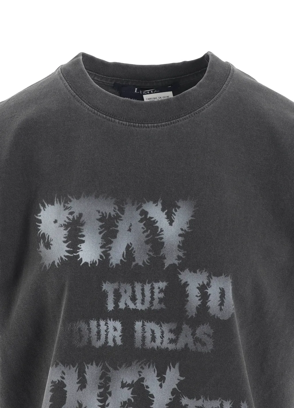 Stay True Print T-Shirt