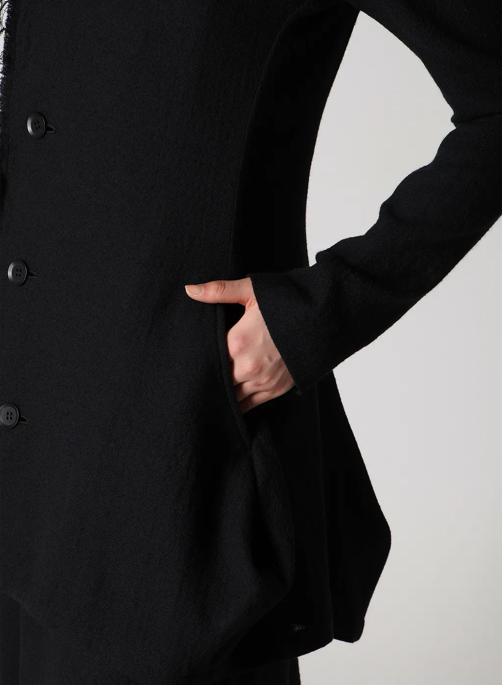 Wool Viyella Puff Jacket
