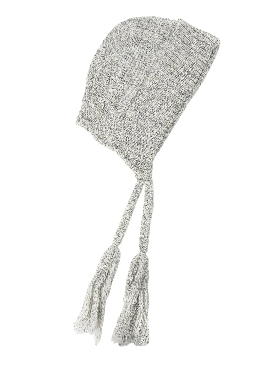 Wool Slub Aran Hoodie