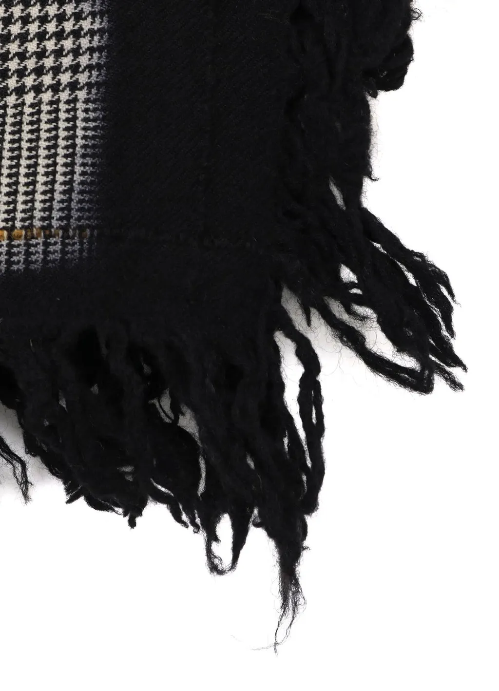 Itajime Dyed Staggered Big Scarf