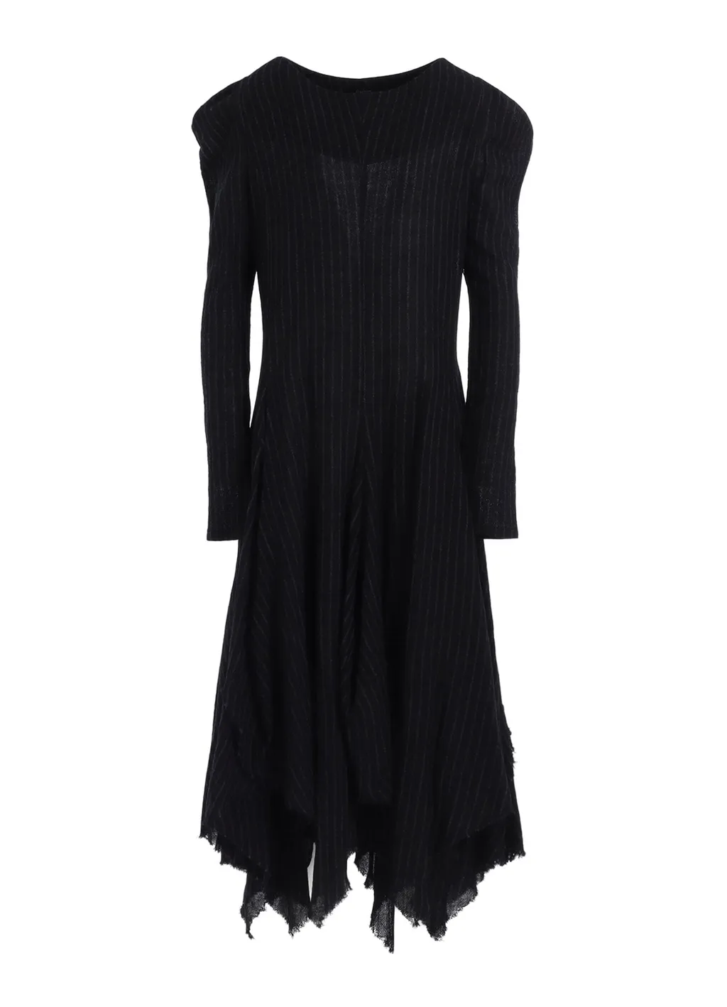 Stripe Gauze Puff Dress