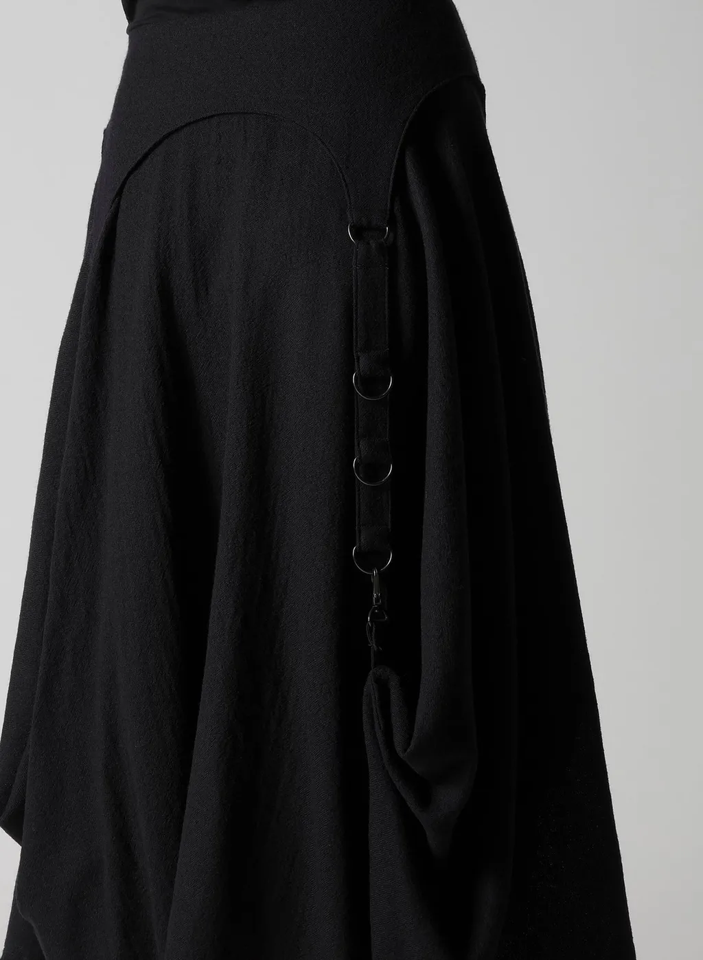 Wool Viyella D Ring Skirt